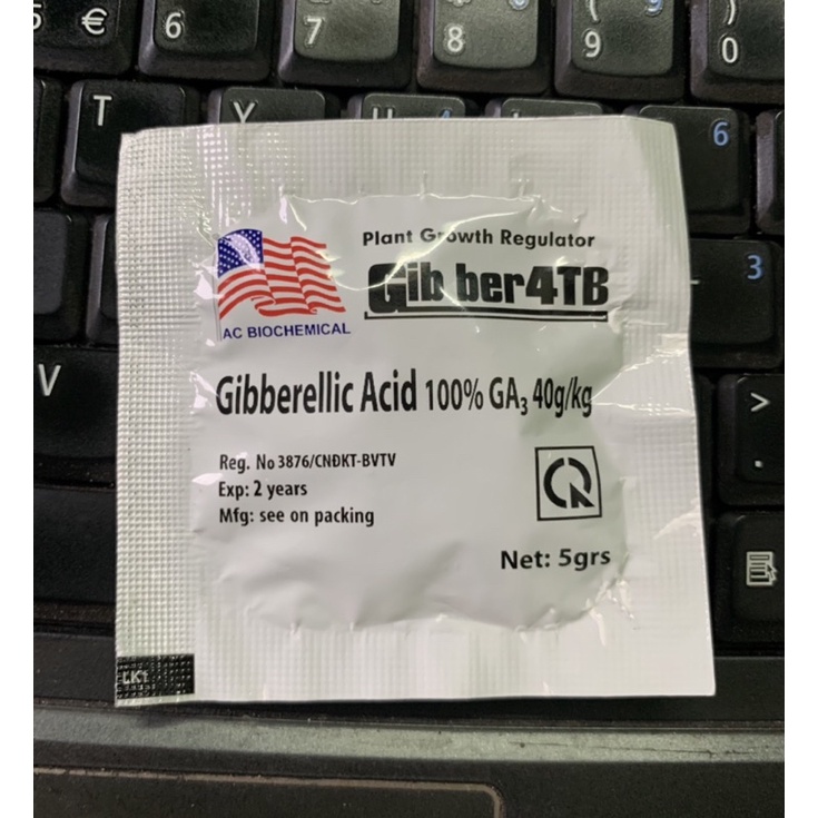 Phân Bón Lá GA3 - Gibber 50TB mạnh hơn , Kích Thích và Điều Hòa Tăng Trưởng dạng viên sủi.xuất xứ Mỹ.n