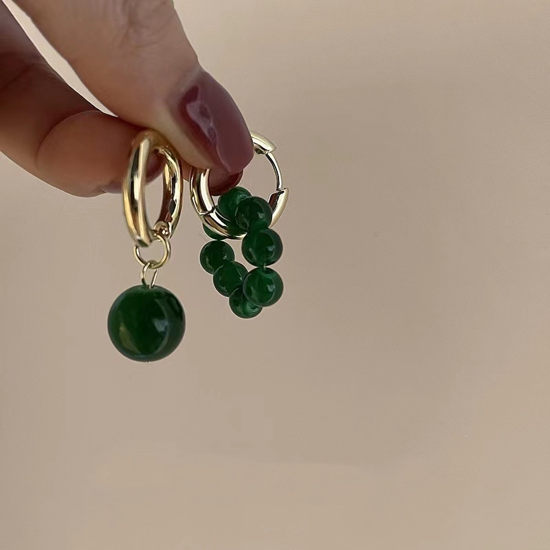 Khuyên Tai Không Đối Xứng Phong Cách Hàn Quốc Thời Trang Cho Nữ