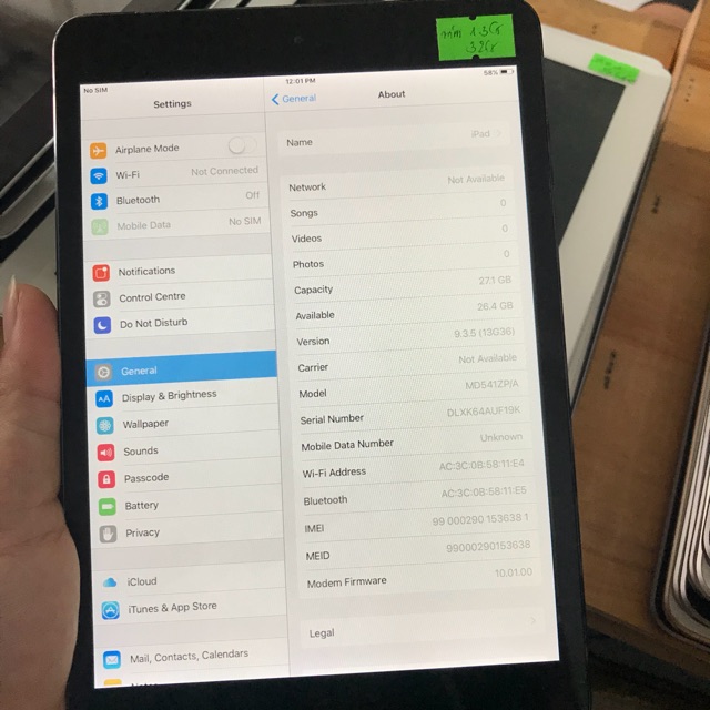 iPad Mini 1 wifi 3G - 32G màu đen | BigBuy360 - bigbuy360.vn