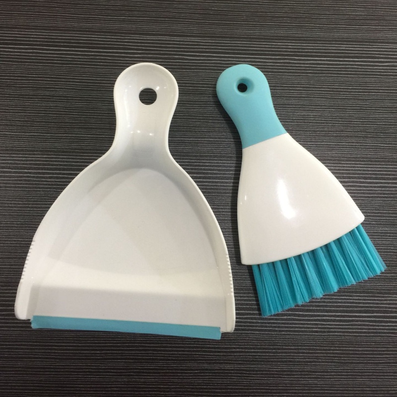 Bộ Chổi Và Đồ Hốt Rác Mini Bằng Nhựa Tiện Dụng Vệ Sinh Xe Hơi