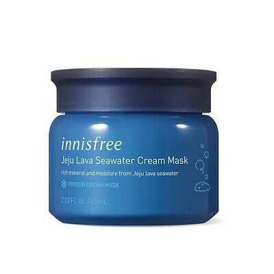 INNISFREE (Hàng Mới Về) Mặt Nạ Nước Biển Dung Nham Jeju 60ml (2019) / [INNISFREE] Jeju Lava Seawater Cream Mask 60ml