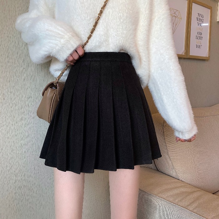 [Mã FADIRECT20 giảm 20K đơn 150K] Xiaozhainv Chân váy chữ A xếp ly phong cách thời trang Hàn xinh xắn dành cho phái đẹp | BigBuy360 - bigbuy360.vn