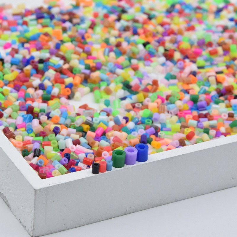 [Bảng màu 1] 1000 Hạt Perler beads 5MM - Hạt nhựa đồ chơi 5mm , Hama Beads, Tranh Pixel