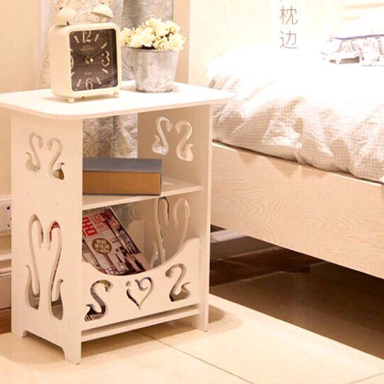 Kệ vuông để bàn trang điểm thiên nga