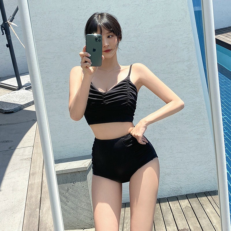 Bikini 2 mảnh dập li cực chất ( 2 màu)