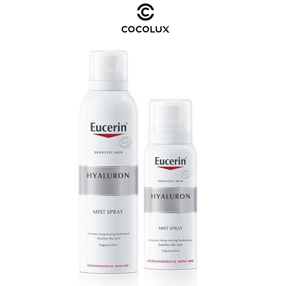 [Công Ty, Tem Phụ] Xịt Dưỡng Ẩm Eucerin Cho Da Nhạy Cảm Hyaluron Mist Spray-[COCOLUX] | BigBuy360 - bigbuy360.vn