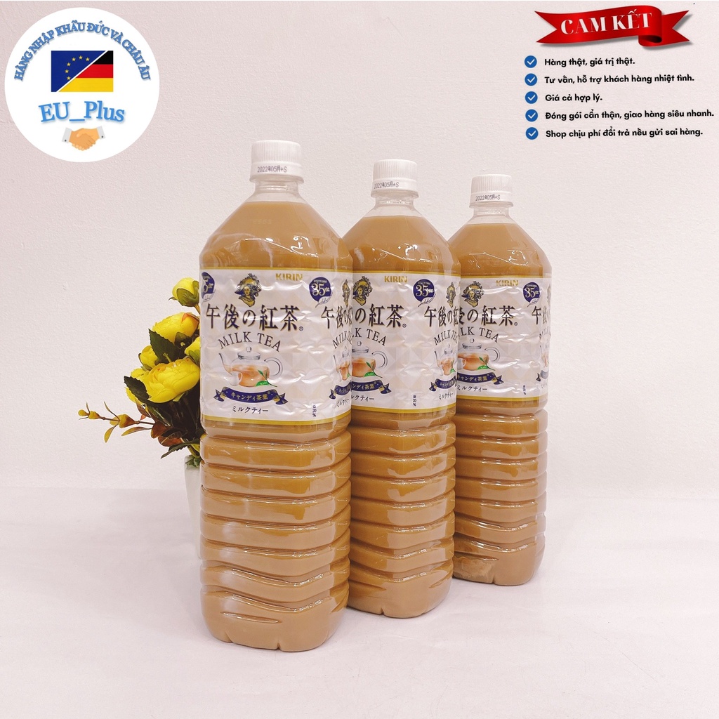 [NHẬT BẢN] Trà sữa Kirin 1500ml vị ít ngọt Nhật Bản date T5.2022