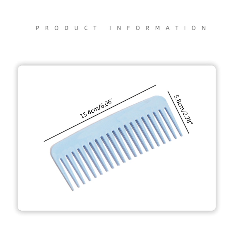 Lược Chải Tóc Xoăn Dày Chống Tĩnh Điện Dành Cho Nam Và Nữ