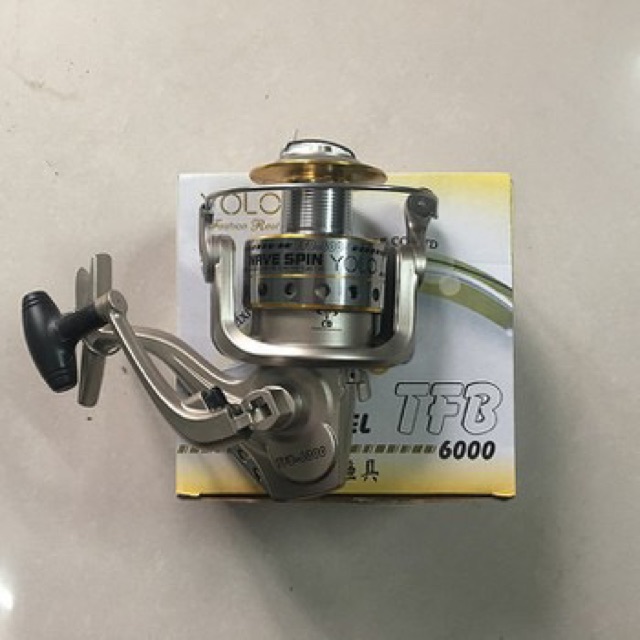 combo bộ cần câu shimano 3m6+ máy TFB 6000 cần cực khoẻ