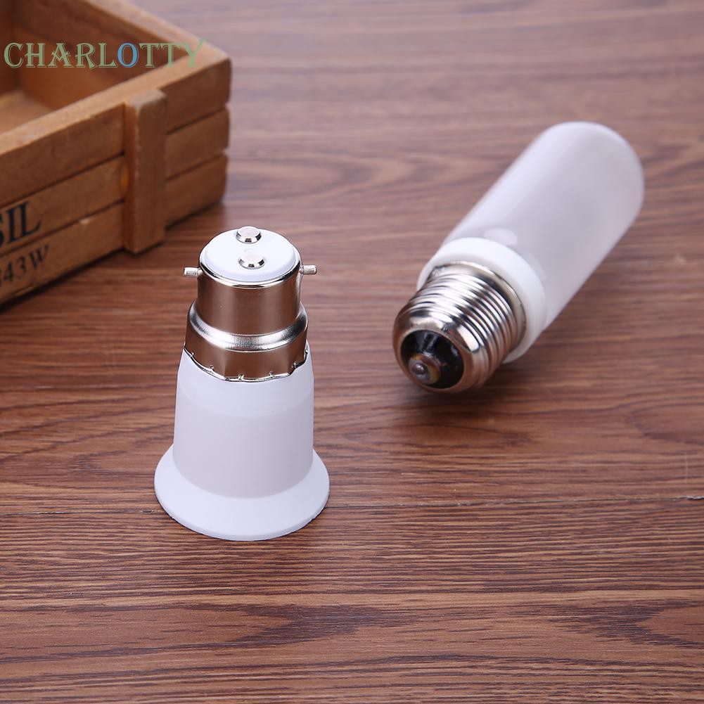 Chuôi chuyển đuôi bóng đèn Led từ B22 sang E27 Halogen CFL tiện lợi