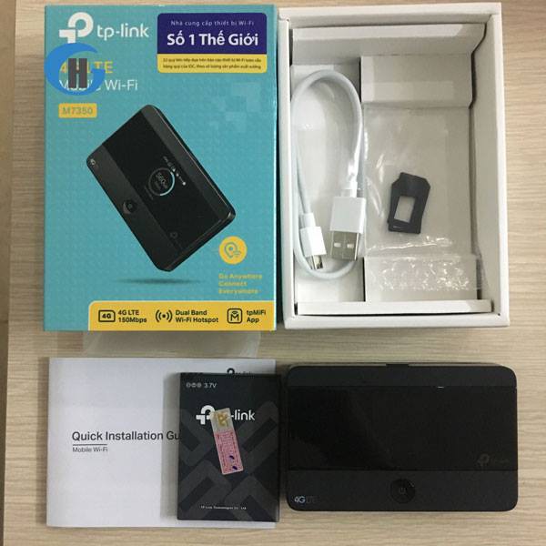 Bộ Phát Wifi 4G TP-Link M7350 Tốc Độ Khủng 150Mbps - Cục phát Wifi Di Động LTE (Hàng chính hãng) Bảo Hành 2 Năm | BigBuy360 - bigbuy360.vn