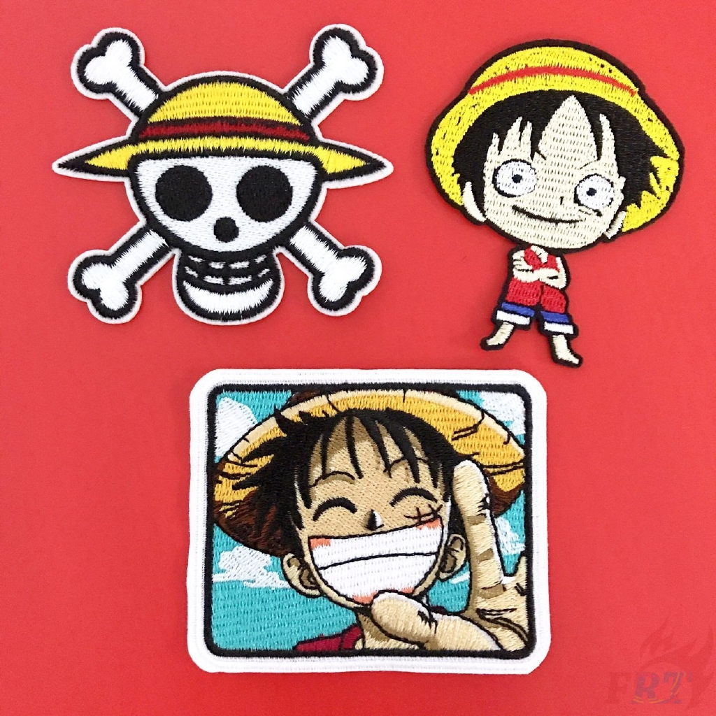 ☸ ONE PIECE Patch ☸ 1Pc Luffy Diy Sew on Iron on Patch（S-1）