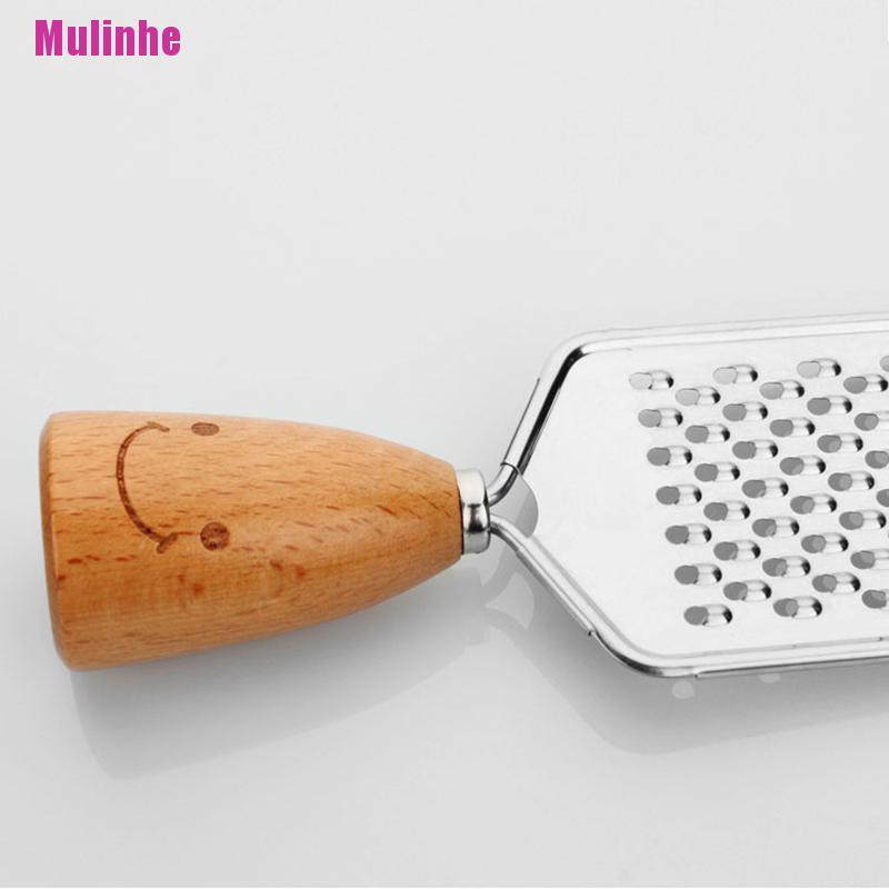 [Mulinhe] Lemon Cheese Vegetable Grater Kitchen Handheld Stainless Steel Potato Cutter