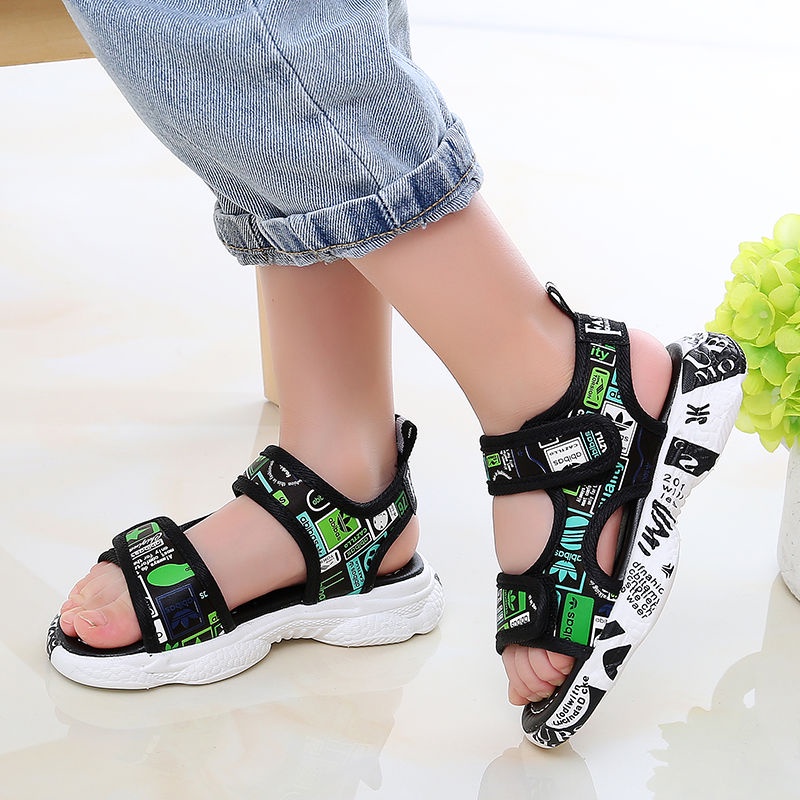 Giày Sandal Đế Mềm Chống Trượt Phong Cách Mới 2022 Cho Bé Trai