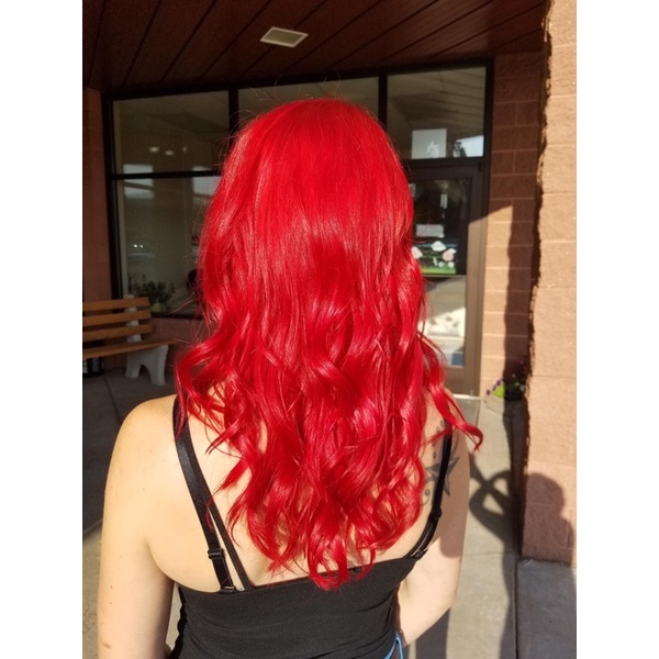Kem Nhuộm Tóc Màu Đỏ Lửa Red Màu Mix Đỏ 0/66 Hair Dye Cream