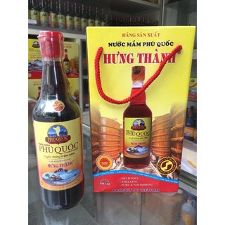 Nước mắm Hưng Thành Phú Quốc - chai 500ml 40 g/l