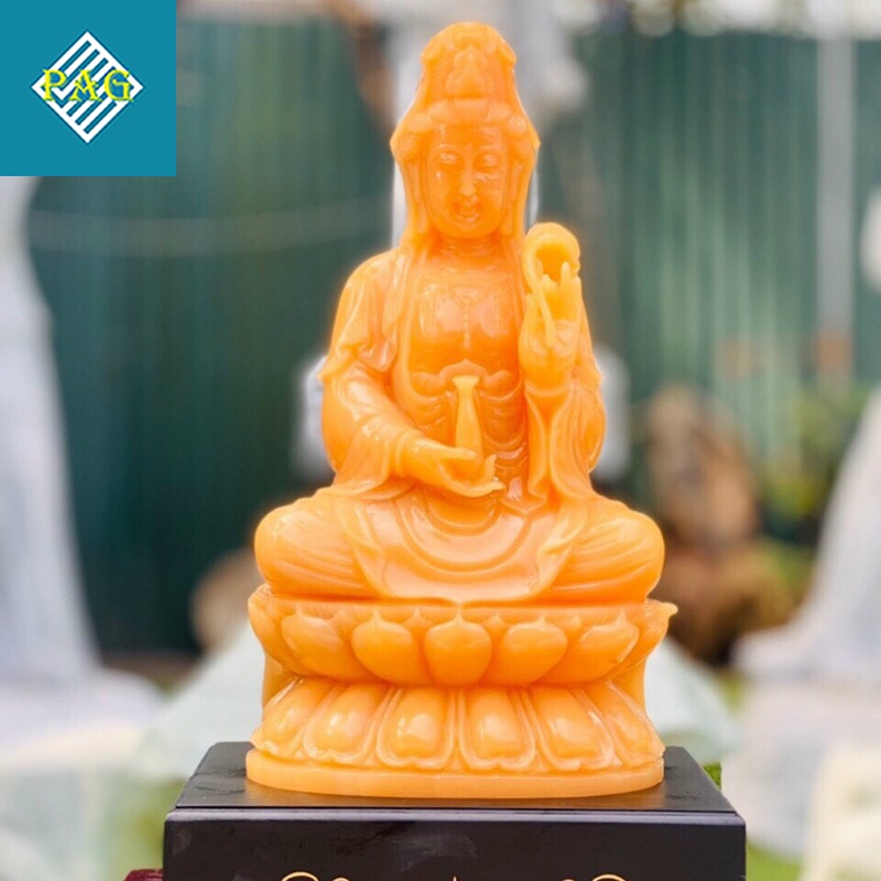 Tượng Phật Bồ Tát Quan Âm Ngọc Hoàng Long Nguyên Khối