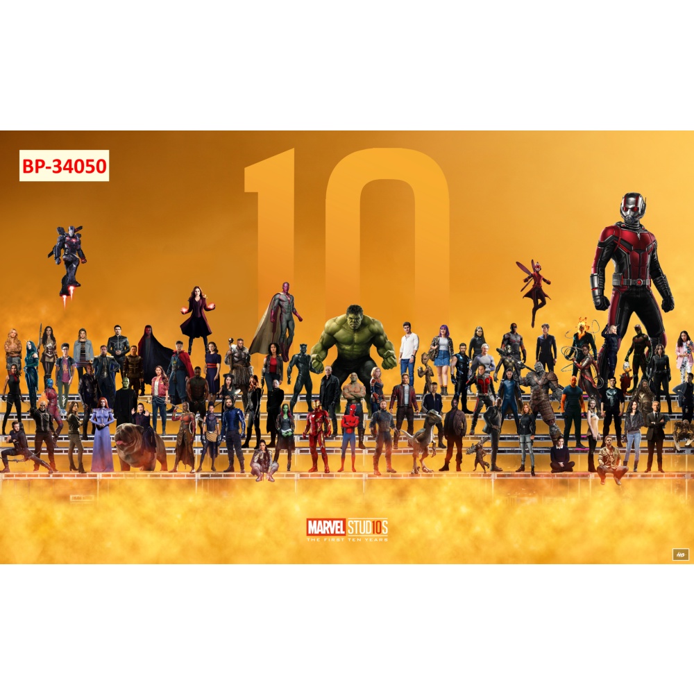 Tranh Dán Tường CHỦ ĐỀ ANH HÙNG THE FLASH, TIA CHỚP, SUPER MAN không phai màu