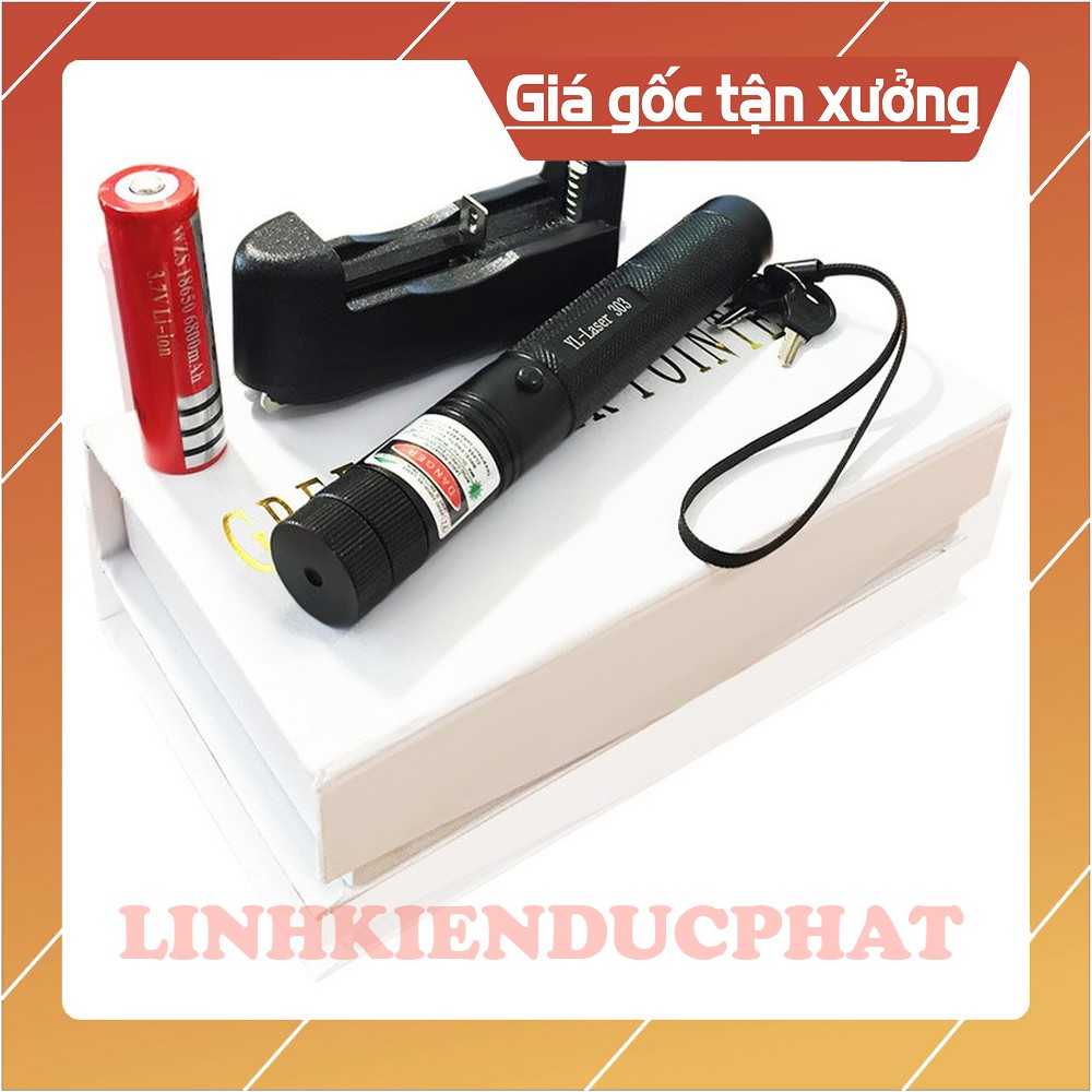 ĐÈN PIN SD 303 LASER XANH