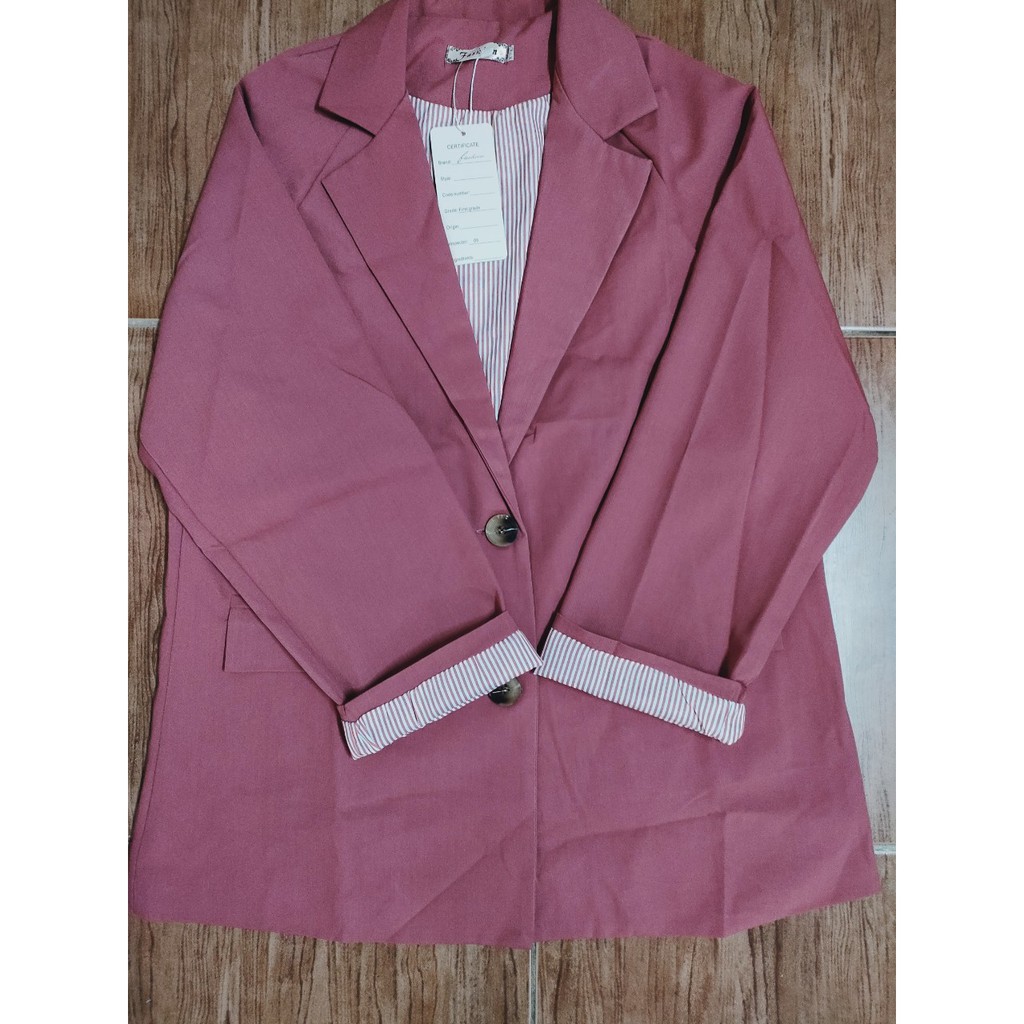 Ảnh thật 3 hình cuối-2W193.Áo blazer mùa thu phong cách Hàn Quốc kiểu mới