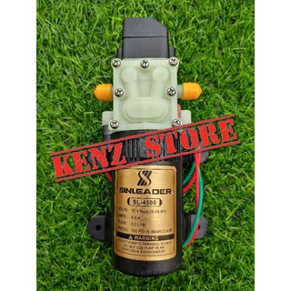 Máy bơm mini 12v sinleader đơn dùng tưới cây, tăng áp, phun sương ...