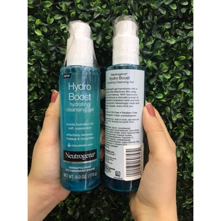 Sữa rửa mặt Neutrogena Hydro Boost Hydrating Cleansing gel 170g (chuẩn Mỹ)