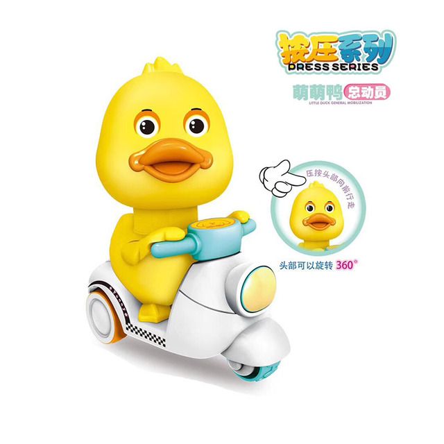 Đồ chơi vịt đi xe cót nhấn siêu hot 2008-61