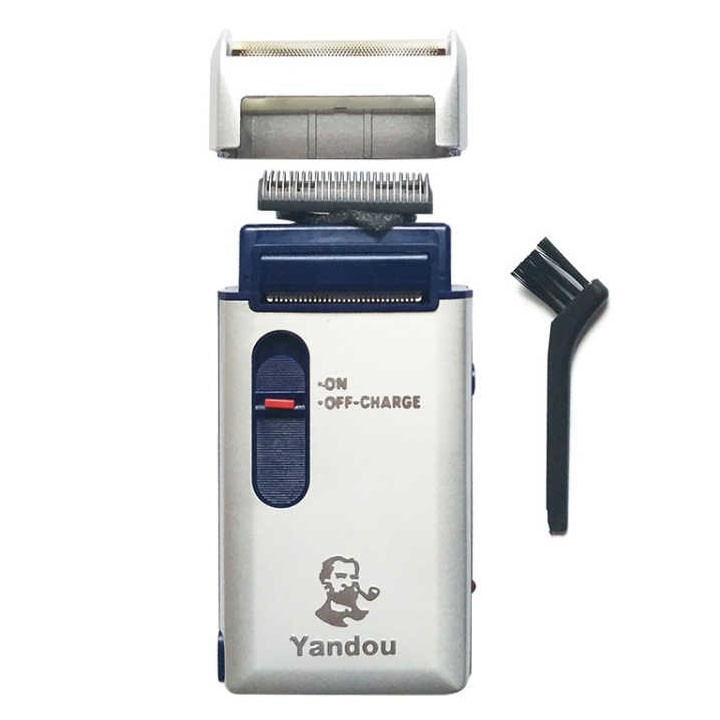 Máy Cạo Râu PIN YANDOU SC-W301U  Nhỏ Gọn Kèm Bao Da May Cao Rau