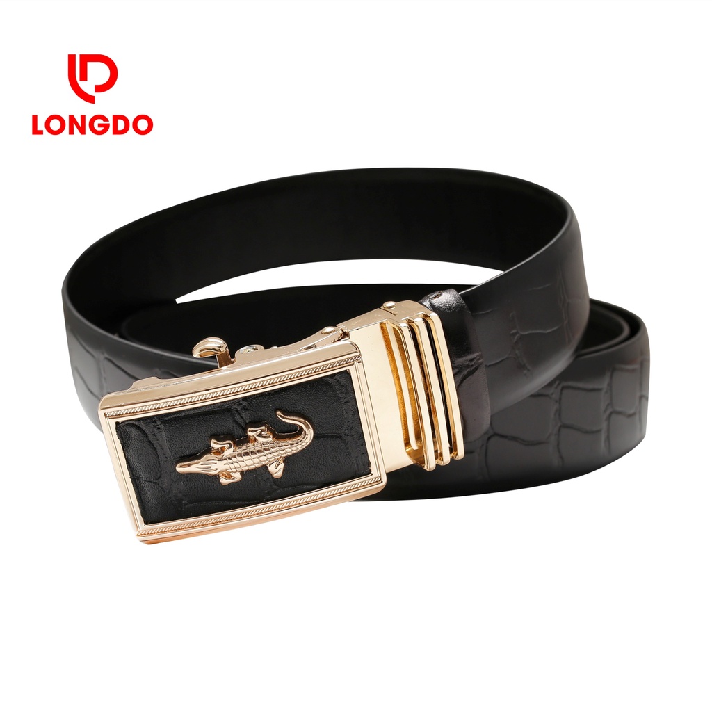 Thắt lưng da - Cam kết 100% da bò thật - Bảo hành 5 năm - Thương hiệu uy tín Longdo Leather - TL01