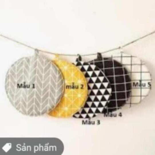 Miếng lót nồi silicon hình hoa - 00