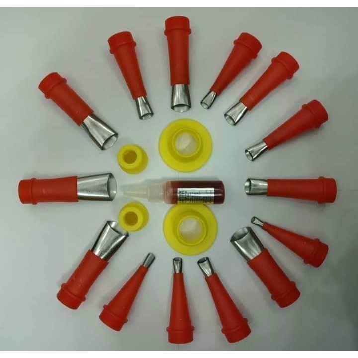 Súng bắn keo tự ngắt MCK - Súng bắn keo silicon MCK Hàn Quốc, vòi đi keo các loai.
