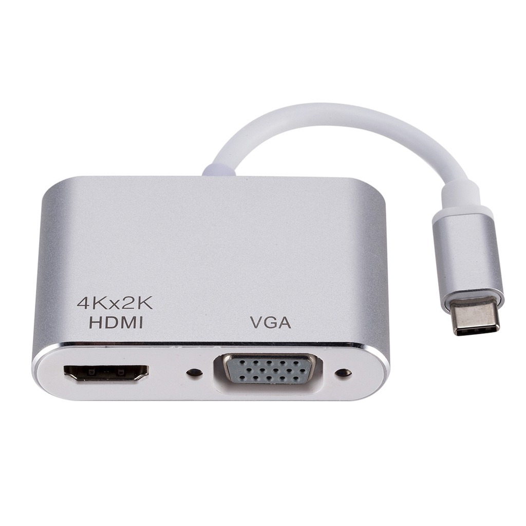 Cáp Chuyển Đổi Từ Cổng Type C Sang Cổng Hdmi 4K Vga | BigBuy360 - bigbuy360.vn