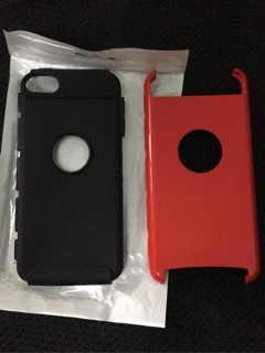 Ốp lưng Ipod Touch 5 chống xốc màu đỏ đen