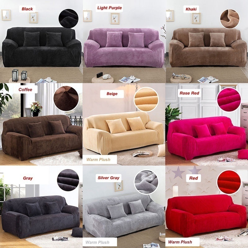 Bọc Ghế Sofa Phong Cách Retro 2019 Ấm Áp 1-4