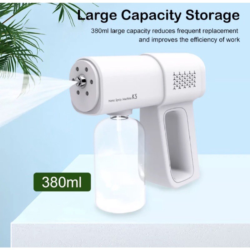 Súng Xịt Khử Khuẩn K5 Hàng Cao Cấp Máy Diệt Khuẩn Cầm Tay,Súng Xịt Khử Khuẩn Nano
