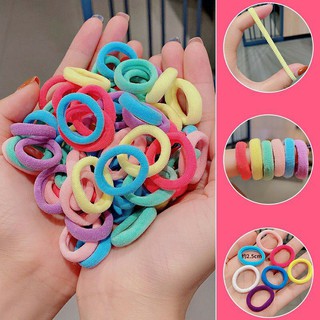 Chun buộc tóc nhiều màu cho bé gái