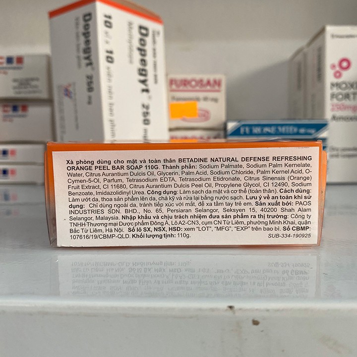 Xà phòng Betadine hương cam-110gr | BigBuy360 - bigbuy360.vn