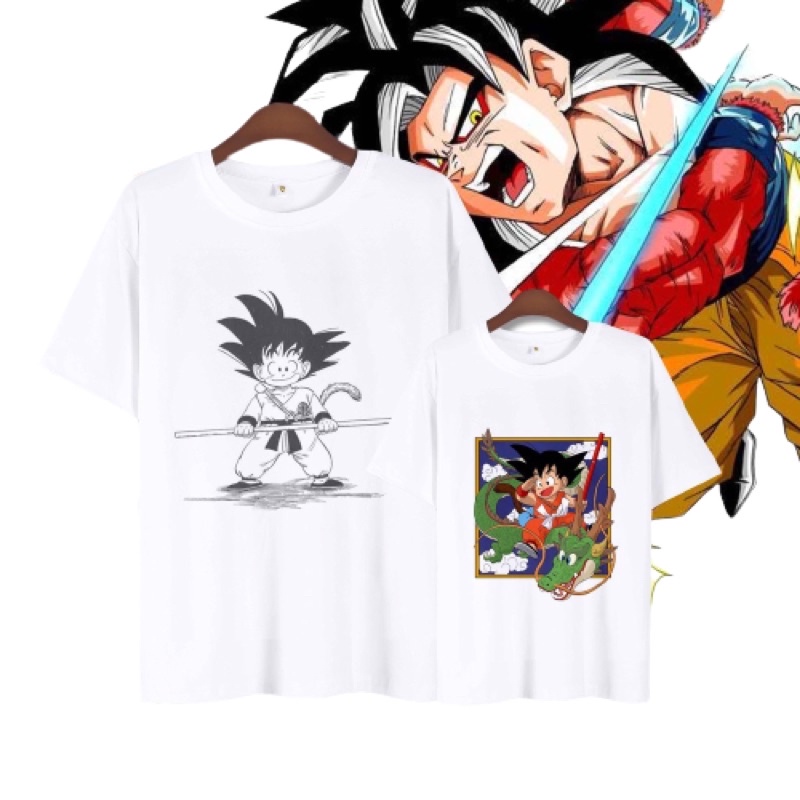 Áo Thun Tay Lửng Hoạt Hình 7 Viên Ngọc Rồng - Dragon Ball