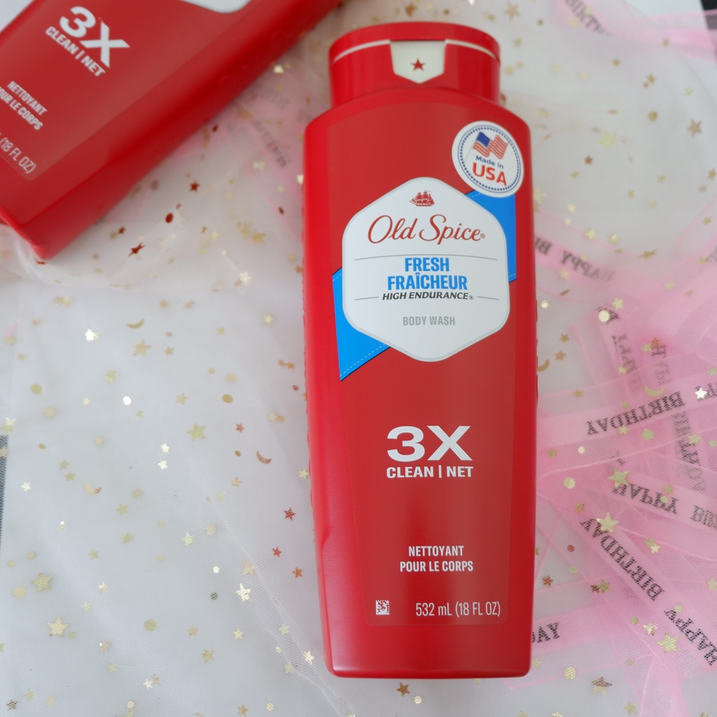 Sữa tắm Old Spice 532ml 2in1 tắm gội, fresh pure sport nhập Mỹ Npp Shoptido