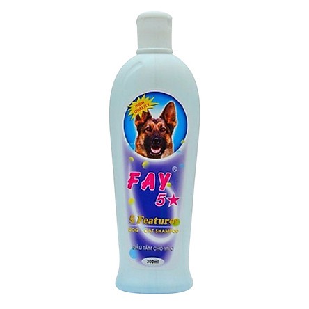 sữa tắm cho chó FAY 5 SAO 300ML-800ML