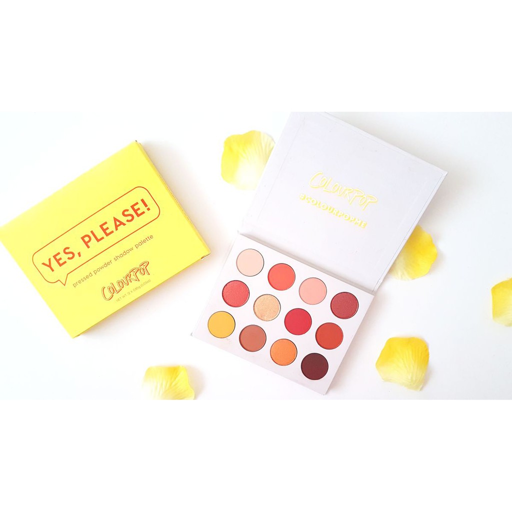 BẢNG PHẤN MẮT COLOURPOP YES, PLEASE!