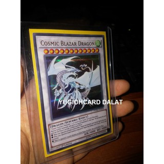 Thẻ bài Yugioh chính hãng Cosmic Blazar Dragon – Ultra Rare