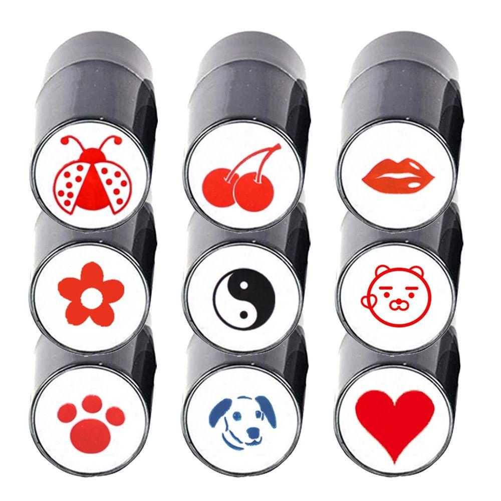 Dụng Cụ Dập Dấu Bóng Golf Bằng Nhựa Nhiều Họa Tiết Nhiều Màu Sắc DANILO