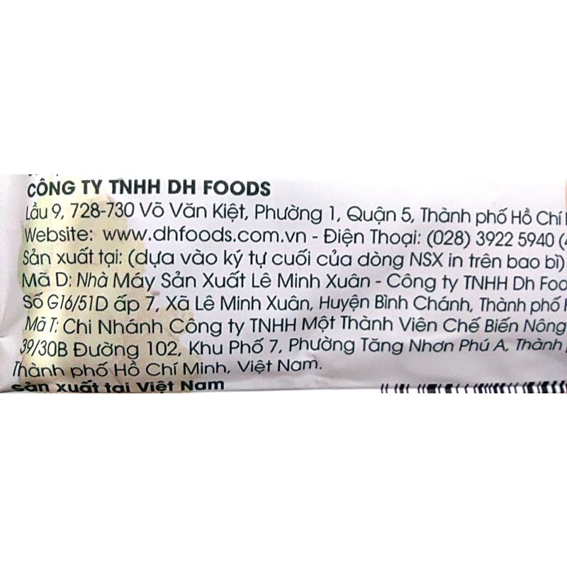 Gia vị nấu và ướp tự nhiên Dh Foods Natural