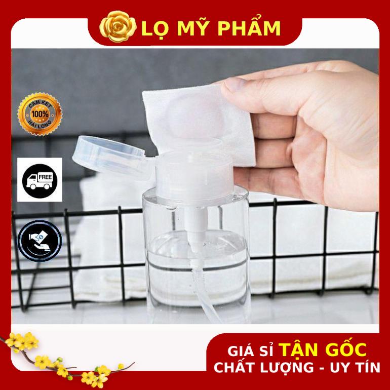 Lọ Chiết Nước Tẩy Trang ❤ GIÁ TỐT NHẤT ❤ Chai Toner Có Nút Nhấn Tiện Lợi 120ml,150ml,200ML
