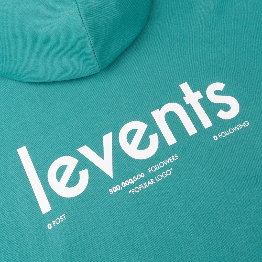 Áo Khoác Hoodie LEVENTS® POPULAR LOGO 2.0  mua trên 2sp levents tặng kèm túi tote