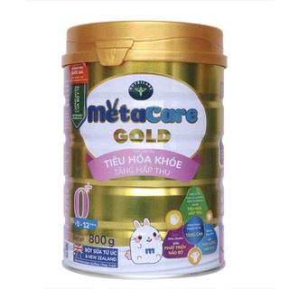 Sữa Metacare Gold 0+ , 800g mẩu mới (hsd 2023)