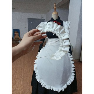 trang phục hầu gái dáng dài