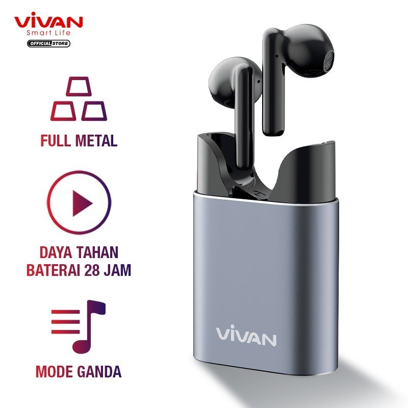 Tai Nghe Bluetooth Không Dây Vivan Life 100 TWS