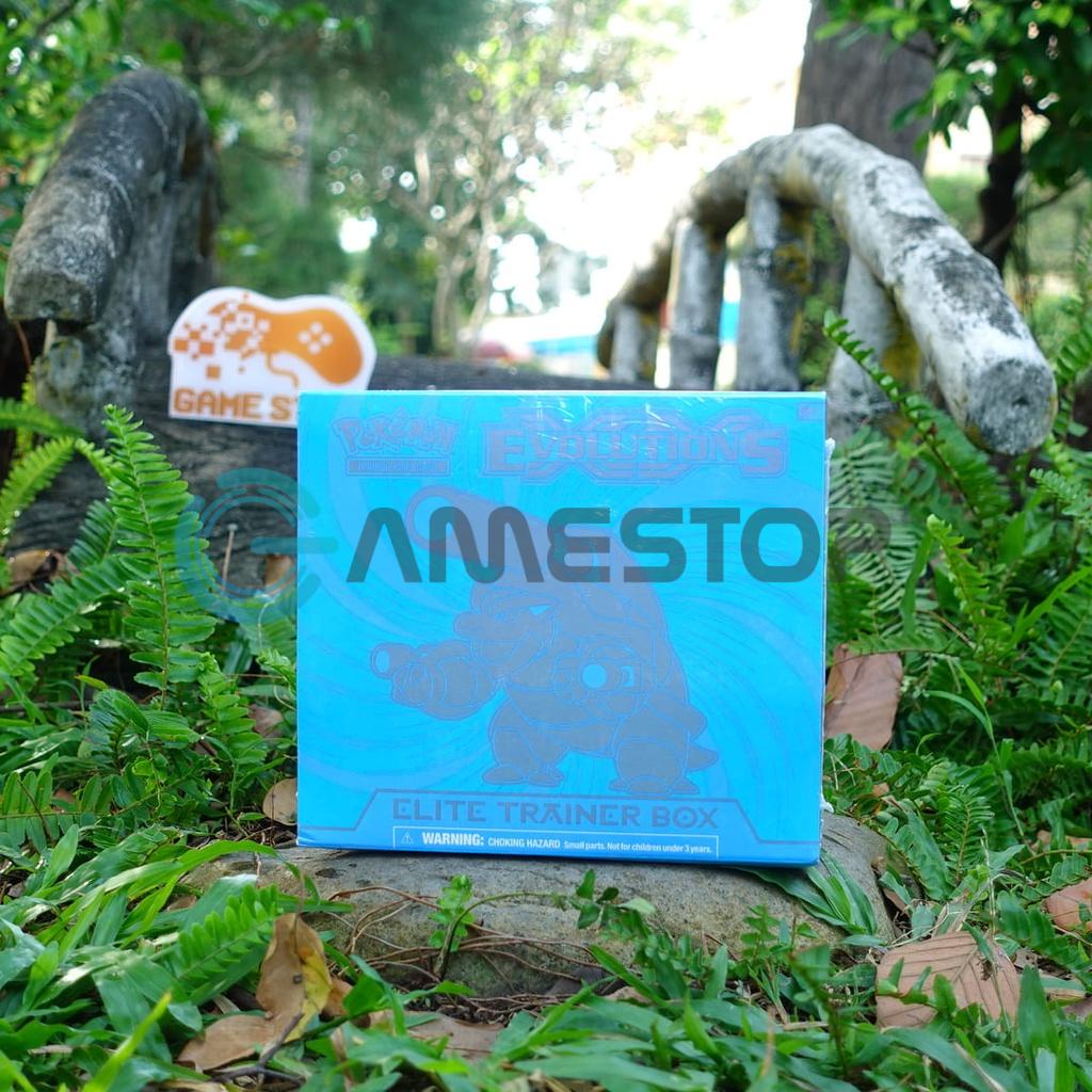 Bài Pokemon TCG XY12 Evolutions Elite Trainer Box Mega Blastoise Build Deck phiên bản tiếng Anh POKT